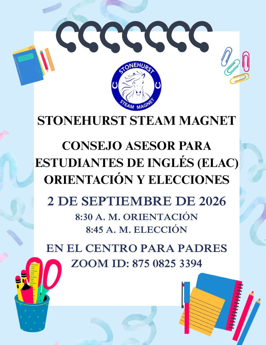 ELAC Flyer Spanish